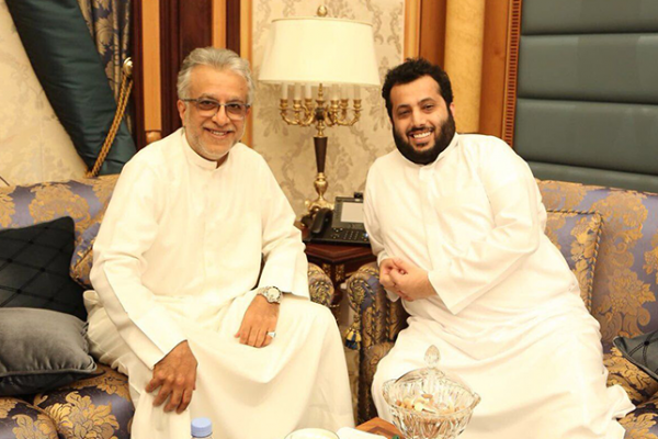 مشاهير الرياضة السعودية يعلقون على لقاء "آل الشيخ" بسلمان آل خليفة