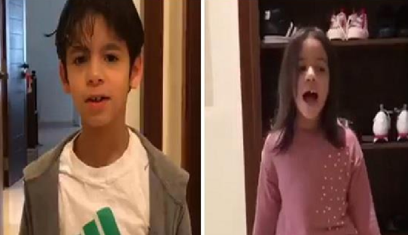 بالفيديو.. ابنا البرازيلي إيلتون خوزيه يرددان النشيد الوطني السعودي بطلاقه