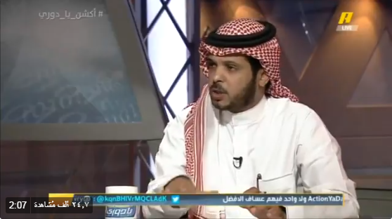 بالفيديو..محمد العميري:هل أحمد العكايشي يستحق 4 مليون ونصف وفقا لما يقدمه مع الاتحاد؟