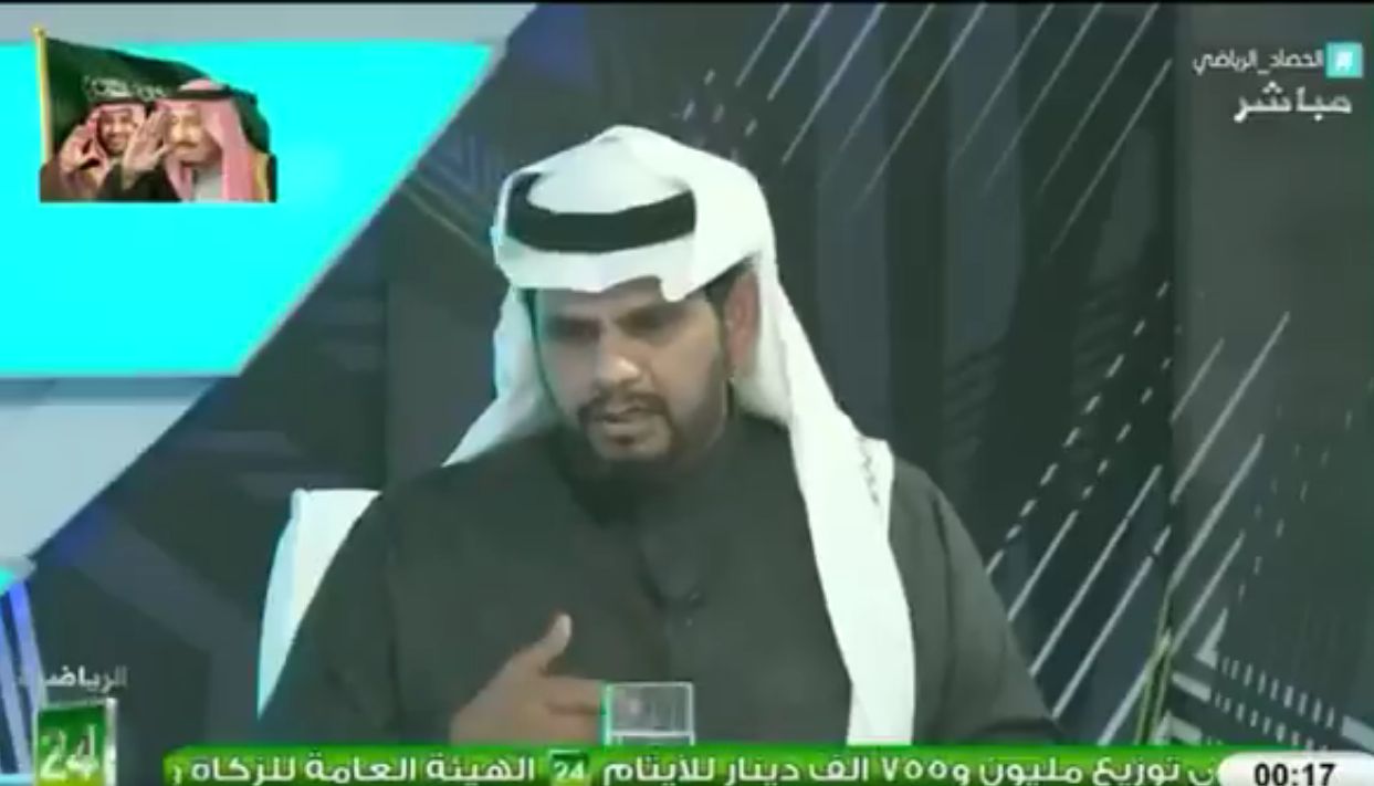 بالفيديو: عبدالكريم الحمد يعلق على جملة..الاتحاد عقدة للهلال:لفظ لا يليق بنادي كبير!
