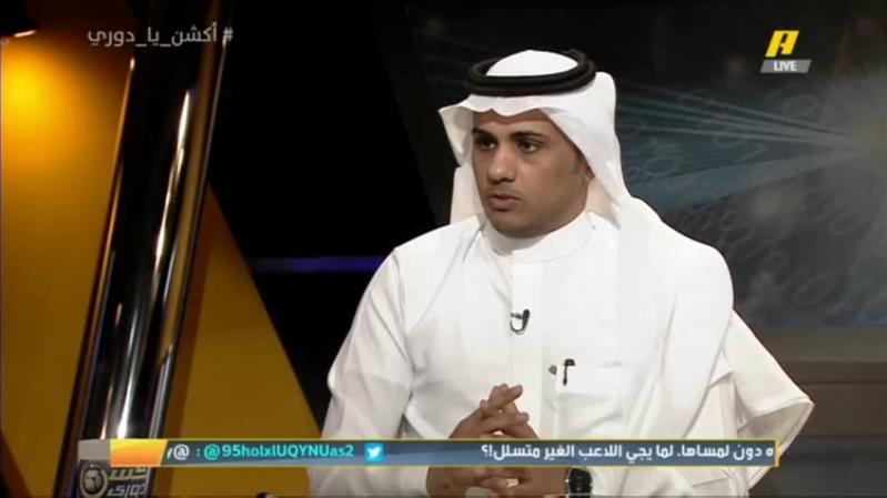 تصريح "مثير" من المحياني حول حظوظ الفرق السعودية في البطولة الآسيوية..ومغرد يعلق: أكبر تطبيل!