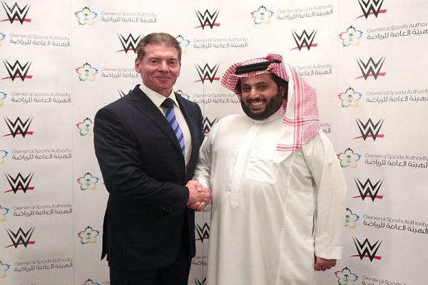 مفاجأة.. الهيئة العامة للرياضة توقع اتفاقية مع WWE لعرض منافسات المصارعة حصريًا في المملكة لمدة 10 سنوات