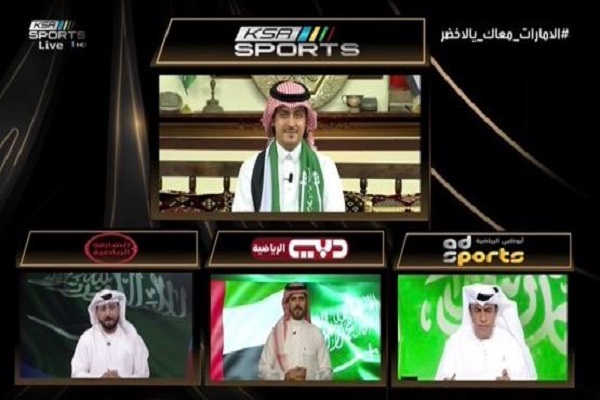 القنوات الرياضية الإماراتية تقدم تغطية موحدة داعمة للأخضر في المونديال
