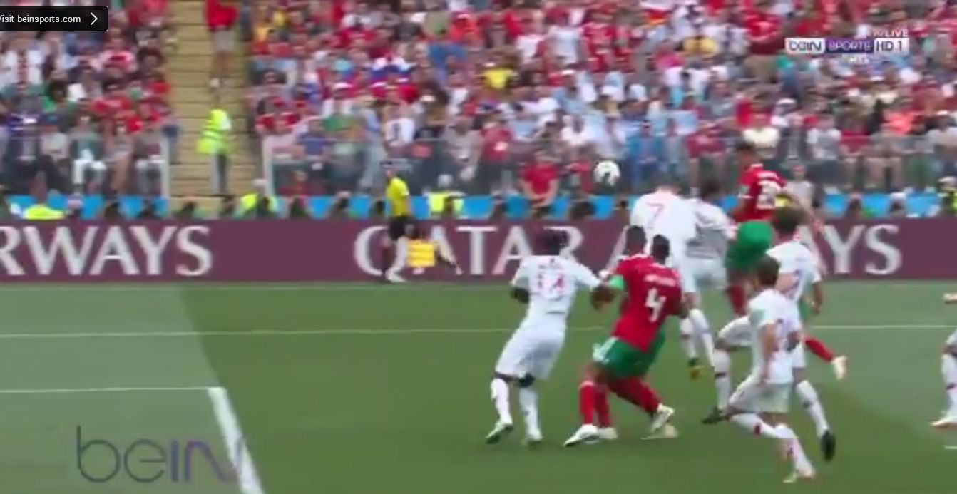 بالفيديو..شاهد أخطر فرص المغرب أمام البرتغال