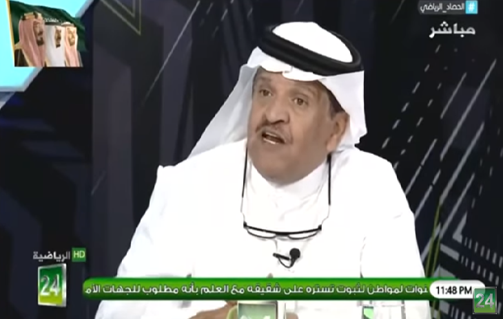 بالفيديو..عدنان جستنيه: الهلال سيكون رقم 1