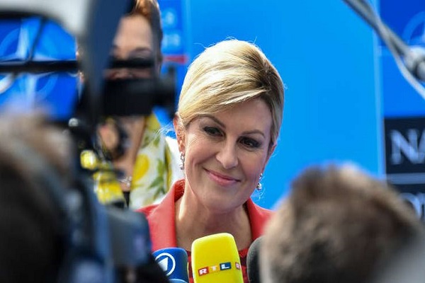 رئيسة كرواتيا: لا أعرف كيف أتماسك حتى الأحد