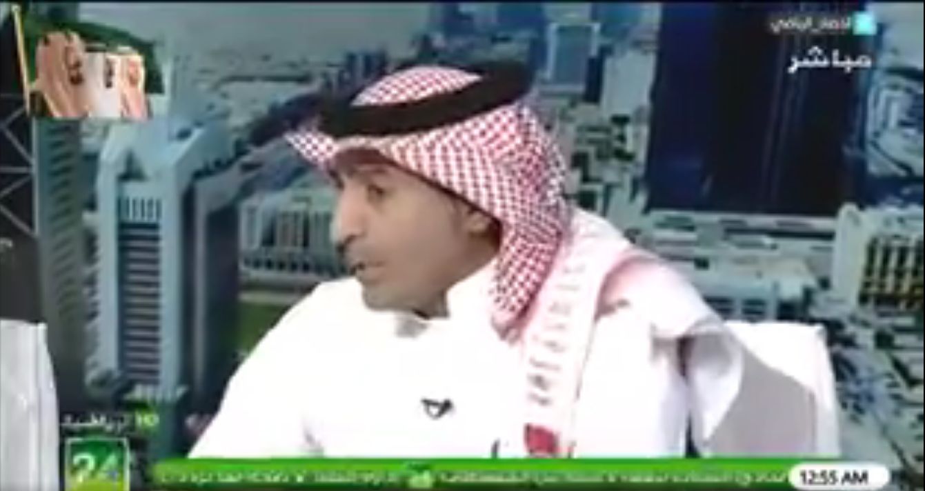 بالفيديو..مطرف القحطاني: "حسين عبدالغني" لم يحصل على كروت حمراء!