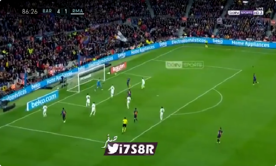 بالفيديو.. فيدال يسجل الهدف الخامس لـبرشلونة في مرمى ريال مدريد