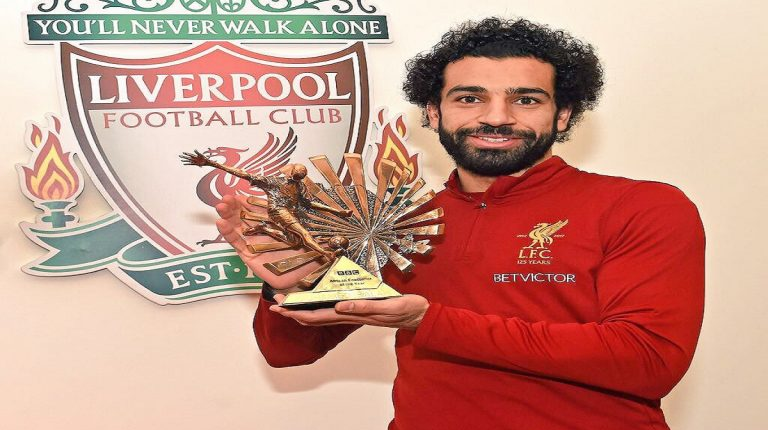 محمد صلاح يُتوّج بجائزة BBC لأفضل لاعب في أفريقيا 2018