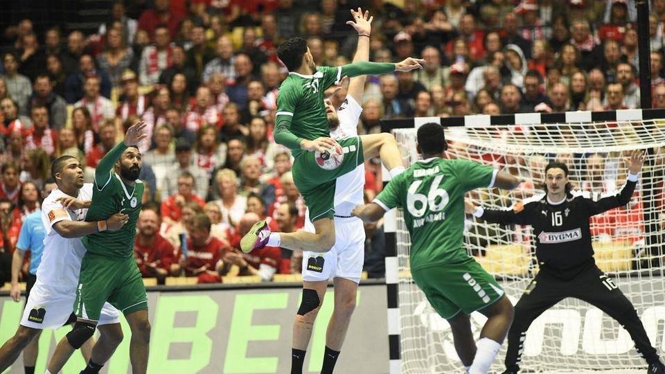 أخضر اليد يخسر أمام الدنمارك في كأس العالم