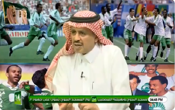 بالفيديو.. فهد العبدالواحد: "سامي الجابر" هو أسطورة الكرة السعودية!