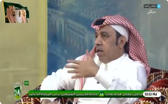 بالفيديو.. محمد الذايدي : تصريح "خليل جلال " كارثي ويفترض أن لا يتواجد في الاتحاد القادم !