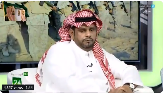 بالفيديو..عبدالكريم الحمد :  الأمير "الوليد بن طلال" هو رئيس الهلال الغير متوج