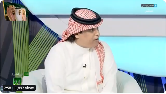 بالفيديو..خالد الشعلان : هناك مقصد قانوني في نادي النصر مباح سيحدث اثراً و ضرباً قانونياً لكل الاندية!