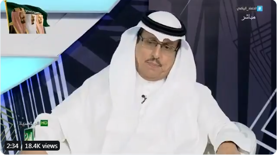 بالفيديو..محمد الدويّش : ادارة سعود السويلم مستمرة في رئاسة النصر!