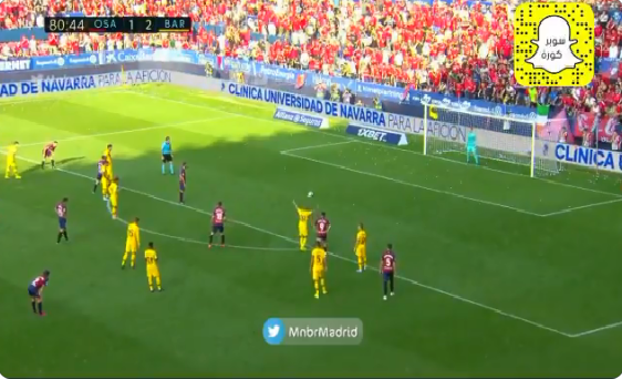 بالفيديو.. أوساسونا يضيف الهدف الثاني في مرمى برشلونة