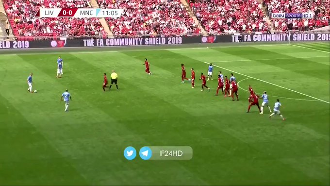 بالفيديو.. مانشستر سيتي يسجل الهدف الأول في شباك ليفربول
