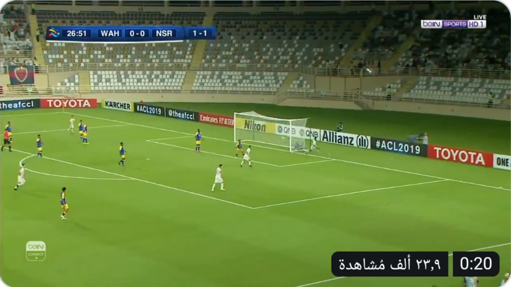 بالفيديو.. محمد برغش يسجل الهدف الأول للوحدة في مرمى النصر