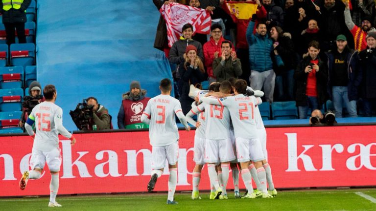 بالفيديو..النرويج تنتزع نقطة قاتلة من إسبانيا في تصفيات ”يورو 2020“