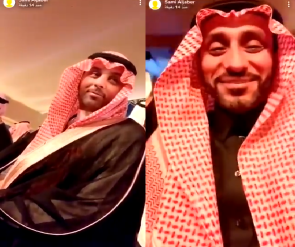 بالفيديو.. سامي الجابر يمازح لاعب الهلال السابق "ياسر القحطاني"!