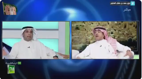 بالفيديو..مشادة كلامية على الهواء بين "فهد الطخيم" و"الجديع" بشأن متصدر الدوري