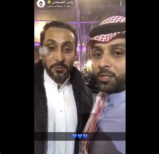 بالفيديو.. سامي الجابر لـ ياسر القحطاني : شكلنا بنوطّي الكورة كثير في مباراة الاعتزال