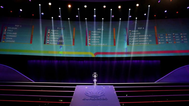 تعرف على نتائج قرعة بطولة كأس أمم أوروبا ”يورو 2020“