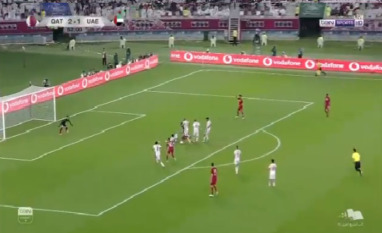 بالفيديو.. الهيدوس يسجل الهدف الثالث لقطر في مرمى الإمارات