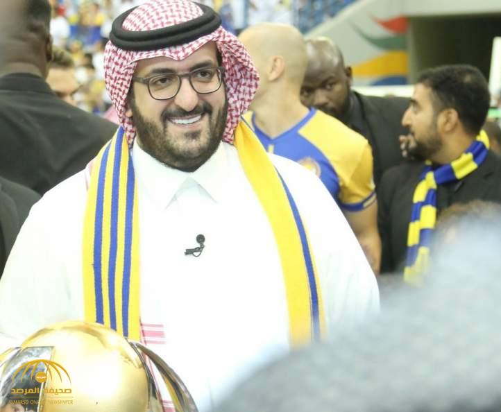 سعود السويلم يكافئ لاعبي النصر عقب الفوز ببطولة السوبر السعودي!
