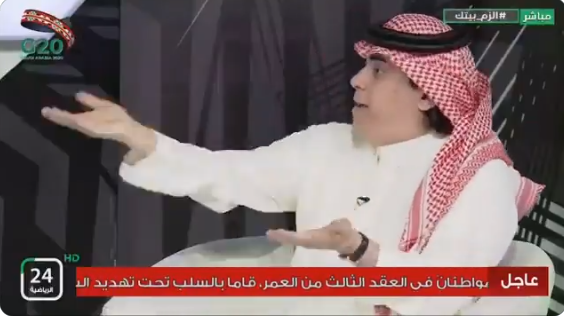 بالفيديو..خالد الشعلان : عدنان جستنيه رمز الإعلام الرياضي في " التقلب بالرأي "