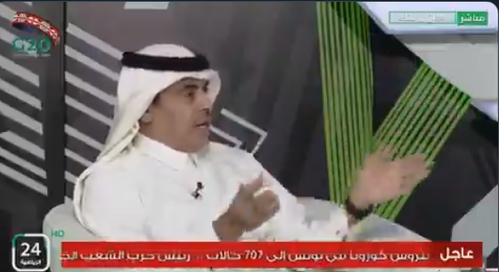 عبدالرحمن الجماز : لن أتحدث عن النصر في أي برنامج لو "هبط " للدرجة الأولى