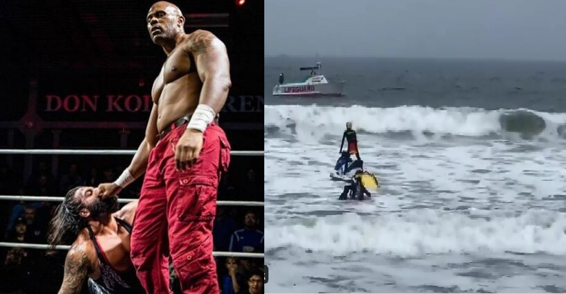 بالفيديو والصور..غموض بشأن مصير مصارع أمريكي شهير​ بعد فقدانه في مياه البحر