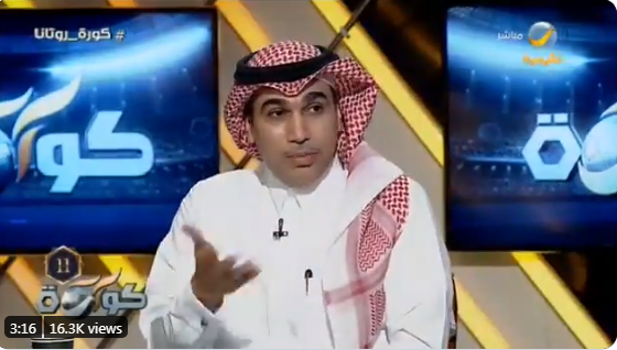 بالفيديو.."حاتم خيمي" يوجه رسالة لـ "سعود آل السويلم"