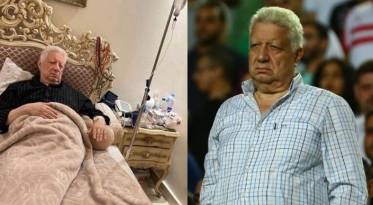 الكشف عن الحالة الصحية لـ"مرتضى منصور" بعد سقوطه مغشيا عليه!