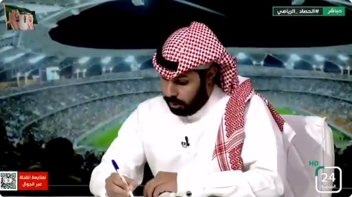"خالد البدر" ينشر مقطع فيديو لـ "أنمار الحائلي" رئيس نادي الاتحاد.. ويتساءل عن هذا الأمر !