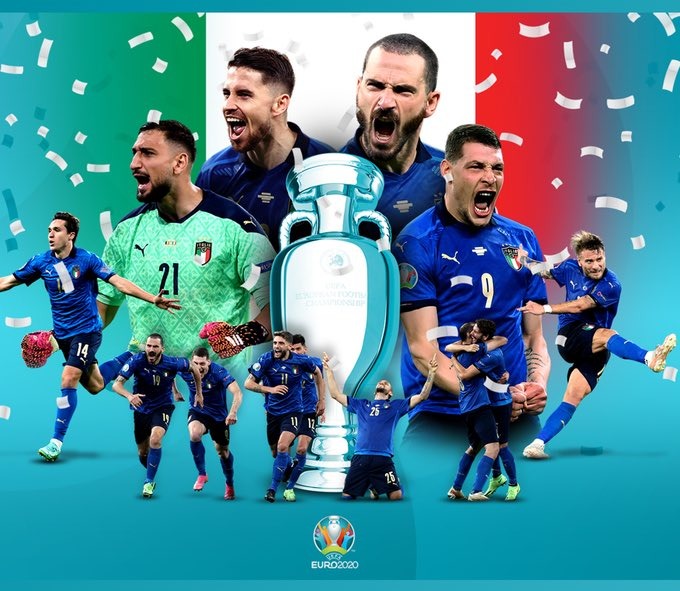 بالفيديو.. إيطاليا تحسم بطولة يورو 2020 بعد فوزها على إنجلترا بركلات الترجيح !