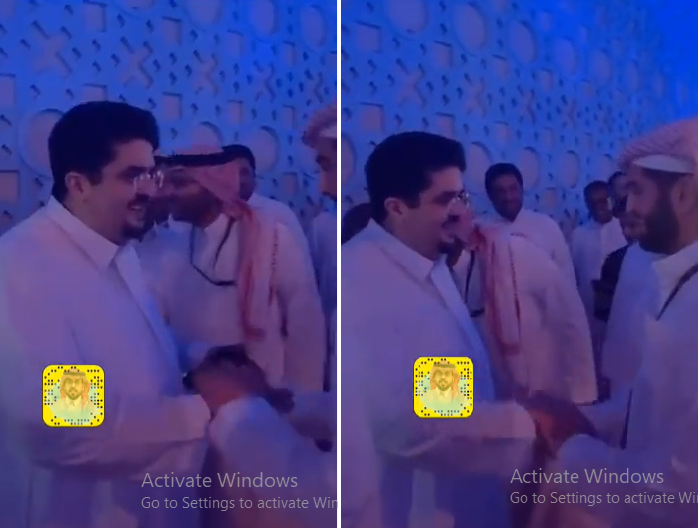 شاهد.. الأمير "عبدالعزيز بن فهد" يهنئ "بن نافل" باللقب الآسيوي.. ويؤكد : أنا مُحايد !